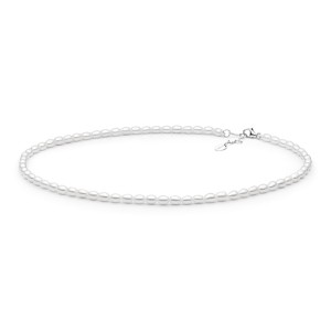 Colier perle naturale si argint 38 cm DiAmanti FCW245-CS-G (Argint 925‰ 0,6 g.)